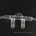 For sale high flow plastic sterilized clear super soft nasal oxygen cannula